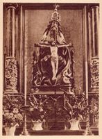 Guttstadt, Kreis Heilsberg Guttstadt, Dom, Gnadenstuhl aus dem Dreifaltigkeitsaltar II Гуттштадт, собор, «Престол милости» из алтаря Святой Троицы, II
