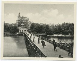 Königsberg (Pr.), Stadtkreis Königsberg Königsberg, Schloßteichbrücke Кёнигсберг, мост через Замковый пруд