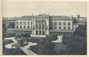 Königsberg (Pr.), Stadtkreis Königsberg Paradeplatz Königsberg, Paradeplatz mit Universität IV Königsberg, Universität