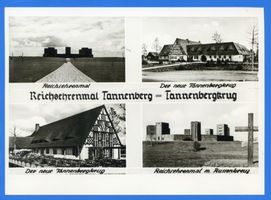 Hohenstein Kr. Osterode, Stadt, Kreis Osterode Hohenstein i. Ostpr., Reichsehrenmal Tannenberg und Tannenbergkrug, 4 Ansichten Hohenstein, Tannenberg-Nationaldenkmal