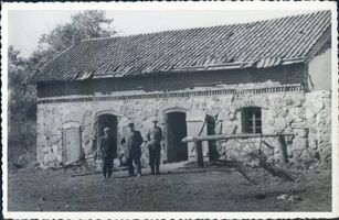 Brödau, Kreis Johannisburg Bogumillen, Hof Jankowski, Verfallene Schmiede Богумиллен, хутор Янковски, заброшенная кузница