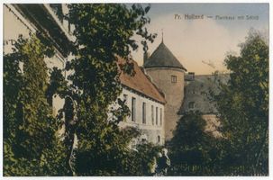 Preußisch Holland, Stadt, Kreis Preußisch Holland Preußisch Holland, Pfarrhaus und Schloss Preußisch Holland, Stadtmotive