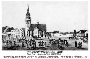 Tilsit, Stadt, Stadtkreis Tilsit Fletcherplatz
