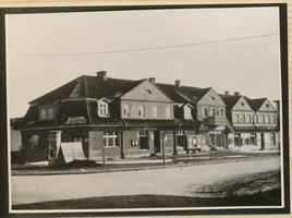 Pogegen, Kreis Tilsit-Ragnit Bahnhofstraße Pogegen, Bahnhofstraße, Haus Weidemann 