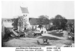 Widminnen, Kreis Lötzen Marktplatz, Widminnen