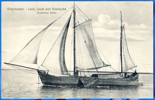  Kurische Nehrung, Kurischer Kahn Куршская коса, куренская лодка