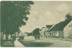Arys, Kreis Johannisburg Loetzener Straße Arys, Loetzener Straße I 