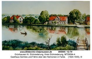 Grünhausen, Ort, Kreis Elchniederung 