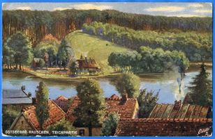 Rauschen Kr. Samland, Kreis Samland Rauschen Kr. Samland, Teichpartie VI Раушен, район Самбия, уголок у пруда VI