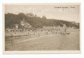Rauschen Kr. Samland, Kreis Samland Rauschen, Am Badestrand 