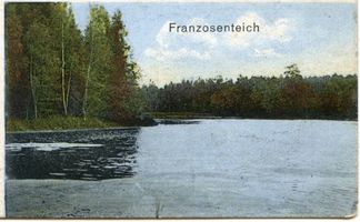 Löwenhagen, Ort, Kreis Samland Löwenhagen, Franzosenteich 