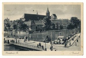 Königsberg (Pr.), Stadtkreis Königsberg Königsberg (Pr.), Dominsel mit alter Universität XIII Königsberg, Stadtteil Kneiphof