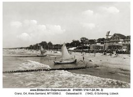 Cranz Kr. Samland, Ort, Kreis Samland 