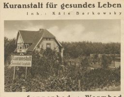 Neukuhren, Kreis Samland Neukuhren, Kuranstalt für gesundes Leben, Warmbad 