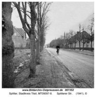 Splitter, Stadtkreis Tilsit Splitterer Straße
