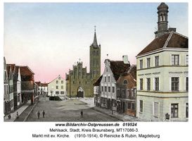 Mehlsack, Stadt, Kreis Braunsberg 