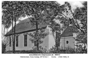 Wehrkirchen, Ort, Kreis Goldap  