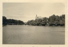 Königsberg (Pr.), Stadtkreis Königsberg Königsberg (Pr.), Schloßteich mit Schloßteichbrücke III Königsberg, Schloßteichbrücke
