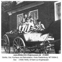 Görlitz Kr. Rastenburg, Gut, Kurhaus und Bahnstation, Kreis Rastenburg 