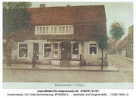 Kuckerneese, Ort, Kreis Elchniederung Am Markt