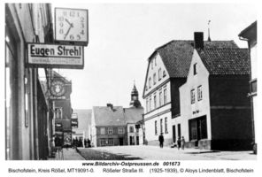 Bischofstein, Kreis Rößel Rösseler Straße  