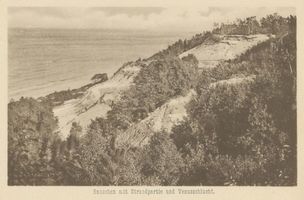 Rauschen Kr. Samland, Kreis Samland Rauschen Kr. Samland, Venusschlucht VI Rauschen, Strand