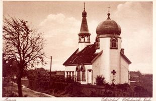 Eckertsdorf, Kreis Sensburg Eckertsdorf, Philipponen-Kirche VI Philipponendorf