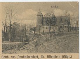 Neu Kockendorf, Kreis Allenstein Neu Kockendorf, Kirche 