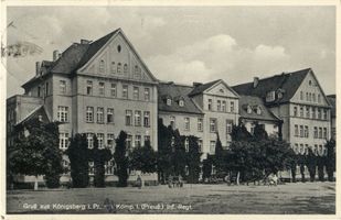 Königsberg (Pr.), Stadtkreis Königsberg Königsberg (Pr.), Kaserne, 3. Komp. I. (Preuß.) Infanterie Regiment Königsberg, Kasernen, Militärisches