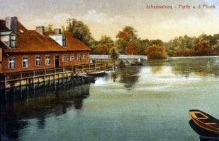 Johannisburg, Kreis Johannisburg Johannisburg, Partie am Pissek, V Johannisburg (Kreis), nicht verortete Bildmotive