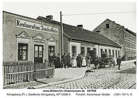 Königsberg (Pr.), Stadtkreis Königsberg  Königsberg, Stadtteil Ponarth