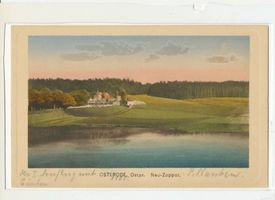 Osterode (Ostpr.), Kreis Osterode Osterode, Neu Zoppot (Gasthaus??) 