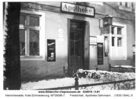 Heinrichswalde Kr. Elchniederung, Kreis Elchniederung Friedrichstraße, Heinrichswalde