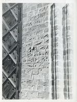 Rosenberg (Westpr.), Kreis Rosenberg Rosenberg i. Westpr., Näpfchen und Schleifrillen an der Kirche 