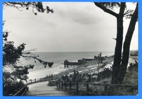 Kahlberg-Liep, Ort, Kreis Elbing Kahlberg, Strand und Promenade IV 