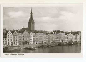 Elbing, Stadt, Stadtkreis Elbing Elbing, Hermann Balk-Ufer Эльбинг, набережная Германа Балка