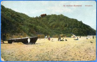 Groß Kuhren, Kreis Samland Groß Kuhren, Strandbild 