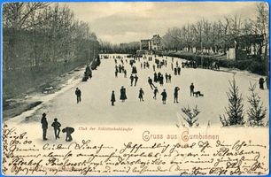 Gumbinnen, Stadt, Kreis Gumbinnen Gumbinnen, Club der Schlittschuhläufer II 