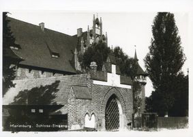 Marienburg, Westpr., Kreis Marienburg Marienburg i. Westpr., Die Marienburg, Hauptportal III Marienburg, Schloß