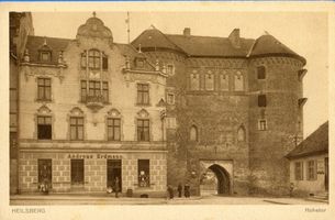 Heilsberg Kr. Heilsberg, Stadt, Kreis Heilsberg Heilsberg Kr. Heilsberg, Hohes Tor V Хайльсберг, уезд Хайльсберг, Высокие ворота, V