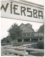 Beldahnsee, Kreis Sensburg Wiersba, Blick auf das Kurhaus ? Вирсба, вид на курортную гостиницу ?