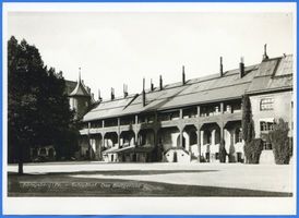 Königsberg (Pr.), Stadtkreis Königsberg Königsberg (Pr.), Schloßhof, Das Blutgericht Königsberg, Schloßkirche