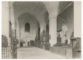 Marienburg, Westpr., Kreis Marienburg Marienburg i. Westpr., Pfarrkirche, Innenansicht Мариенбург в Западной Пруссии, приходская церковь, вид изнутри
