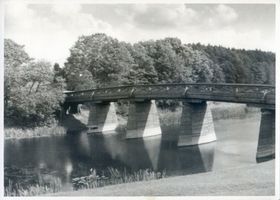  Goldap, Russenbrücke über den Goldapfluss 
