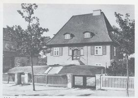 Königsberg (Pr.), Stadtkreis Königsberg Leostraße (nach 1933 - Dieffenbachstraße) 53 Königsberg, Amalienau, Leostraße 53, Wohnhaus Königsberg, Stadtteil Amalienau