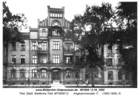 Tilsit, Stadt, Stadtkreis Tilsit Angerpromenade 11