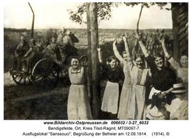 Bendigsfelde, Ort, Kreis Tilsit-Ragnit 