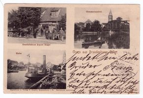 Brandenburg (Frisches Haff), Kreis Heiligenbeil Brandenburg (Frisches Haff), Mehrbildansichtskarte 