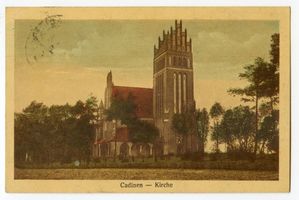 Cadinen, Kreis Elbing Cadinen, Kirche 