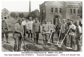 Tilsit, Stadt, Stadtkreis Tilsit   Tilsit, Erster Weltkrieg, russische Besetzung und Befreiung 1914